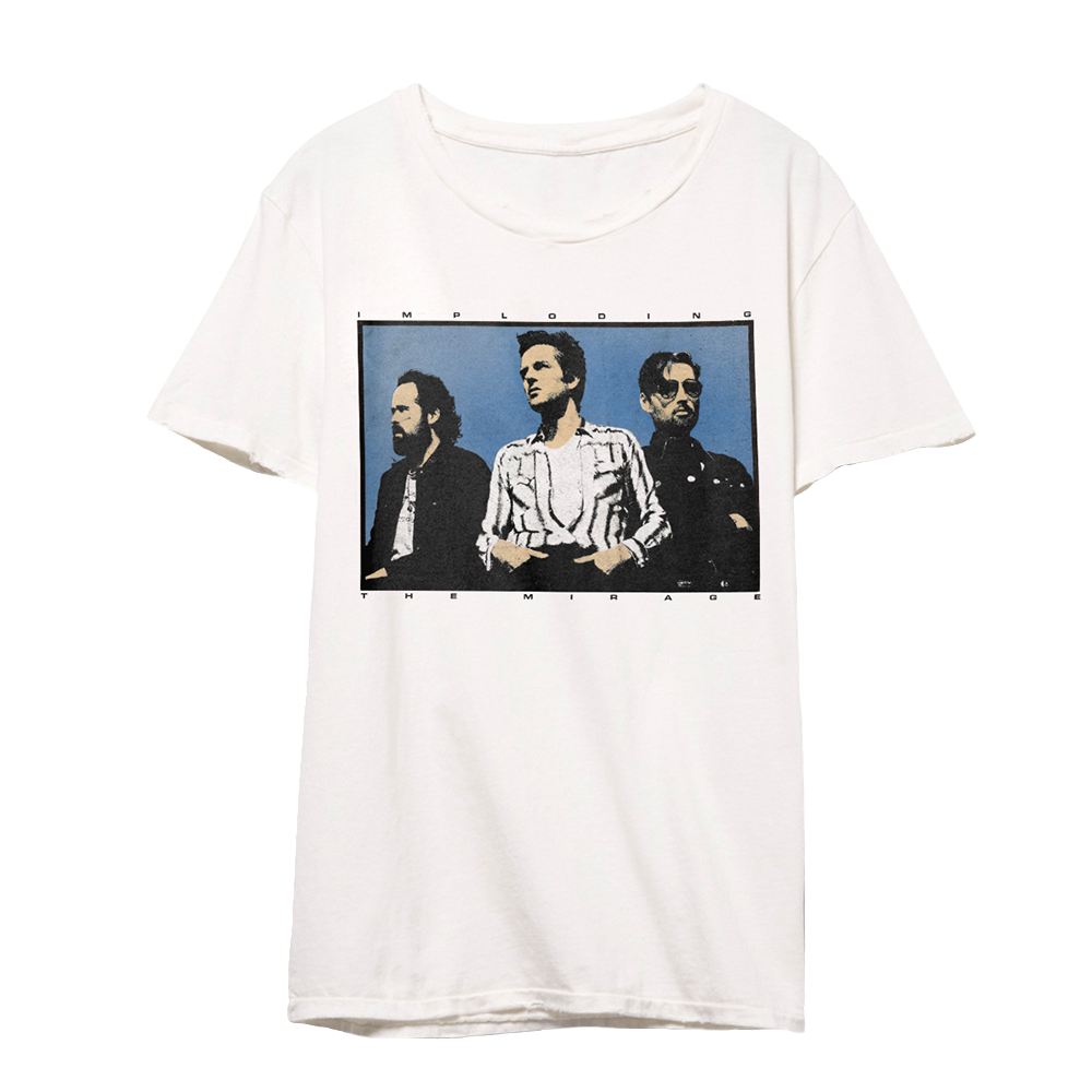 The Killers - Imploding the Mirage Band T-Shirt (White)